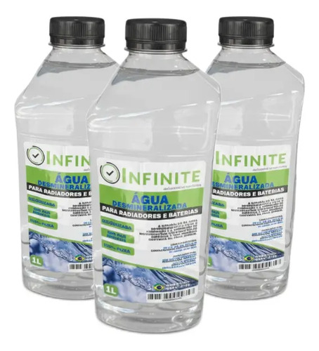 Agua Desmineralizada  Para Radiadores 100% Pronto Para Uso