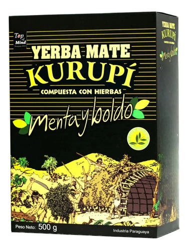 Erva Mate Tereré Kurupí Menta E Boldo 500g - Imagem 6
