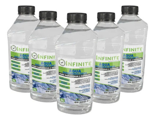 Agua Desmineralizada Infinite 100%pura Para Radiador Bateria