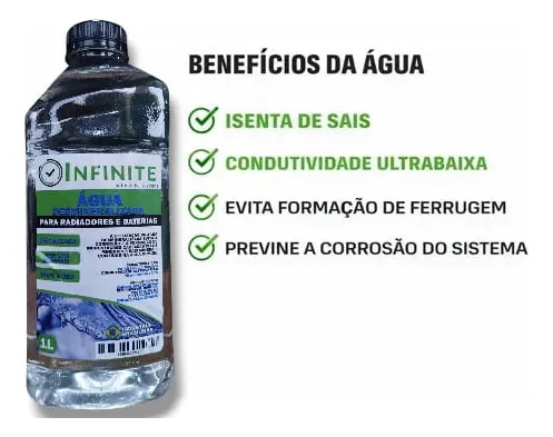 Kit 3 Aditivos Concentrados + 3 Água Desmeralizada Infinite Rosa - Imagem 2