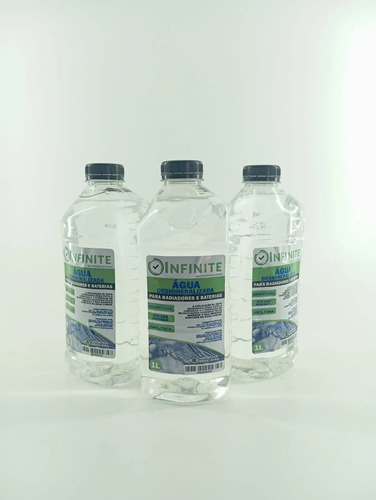 Agua Desmineralizada Radiador Infinite Transparente