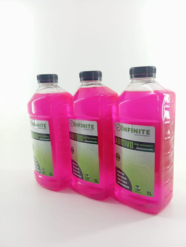 Kit 3 Aditivo Concentrado Radiador Infinite Rosa - Imagem 5