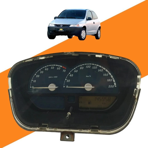 Painel De Instrumentos Chevrolet Celta  Com Rpm 2001 A 2006 Azul-marinho - Imagem 1