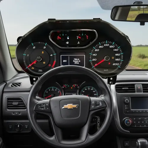 Painel Instrumentos Chevrolet S10 2.8 Diesel 2016 2023 Preto - Imagem 4