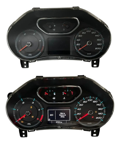 Painel Instrumentos Chevrolet S10 2.8 Diesel 2016 2023 Preto - Imagem 5