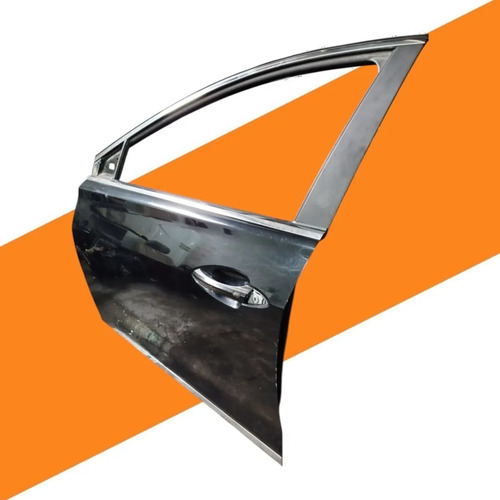 Porta Dianteira Esquerda Hyundai Azera 2012 A 2015 Original Dianteira Esquerda Preto - Imagem 3