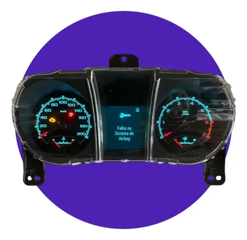 Painel De Instrumentos S10/trailblazer Diesel 2013 A 2016 6 Azul - Imagem 2