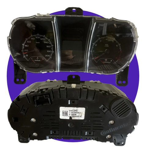 Painel De Instrumentos S10/trailblazer Flex 2012 A 2016 3 Azul - Imagem 3