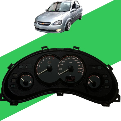 Painel De Instrumentos Corsa Classic S/acrilico 2005 A 2011 Preto