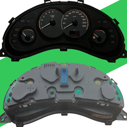 Painel De Instrumentos Corsa Classic S/acrilico 2005 A 2011 Preto - Imagem 2