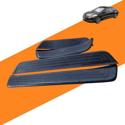 Kit Soleira Hyundai Azera V6 3.0 2012 A 2017 Original Preto - Imagem 1