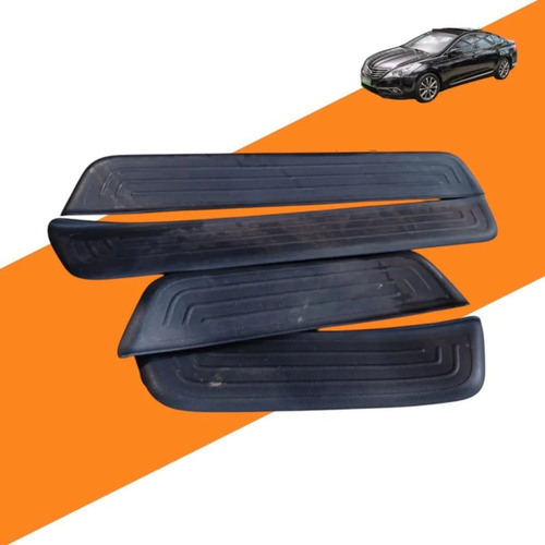 Kit Soleira Hyundai Azera V6 3.0 2012 A 2017 Original Preto - Imagem 2