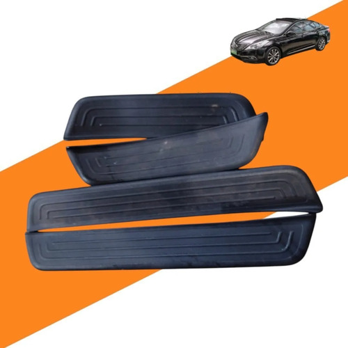 Kit Soleira Hyundai Azera V6 3.0 2012 A 2017 Original Preto - Imagem 4