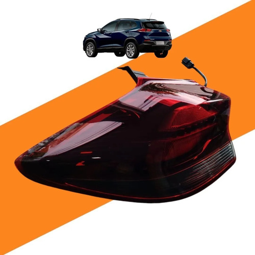Lanterna Traseira Esquerda Chevrolet Tracker 2025 A 2027 Esquerdo/motorista Vermelho - Imagem 1
