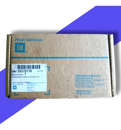 Fechadura Porta Dianteira Direita Original Gm Onix 26376710 - Imagem 5