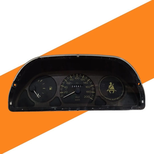 Painel Instrumentos Fiat Palio Siena 1990 A 2000 Original Preto - Imagem 3