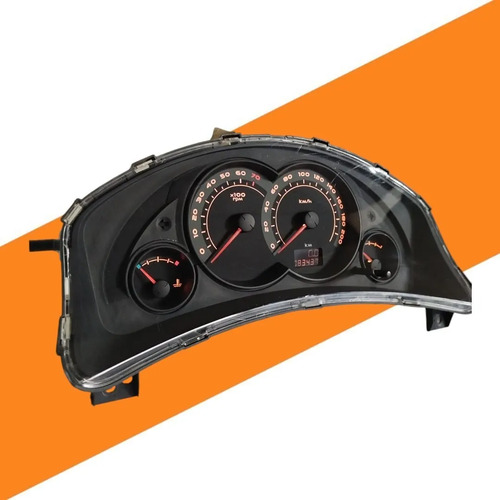 Painel De Instrumento Chevrolet Celta Prisma 2007 A 2014 Preto - Imagem 2