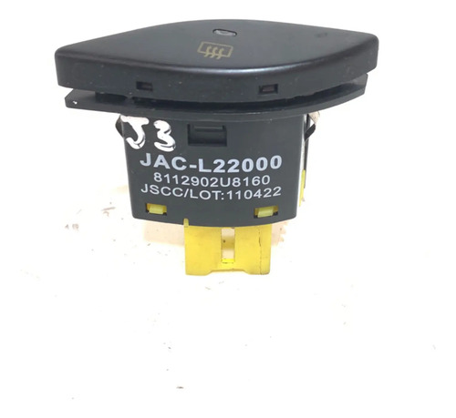 Botão Interruptor Desembaçador Jac J3 2010 2013 - Imagem 2