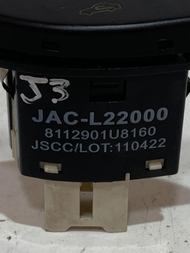 Botão Interruptor Circulação Ar Jac J3 2010 2013 - Imagem 3