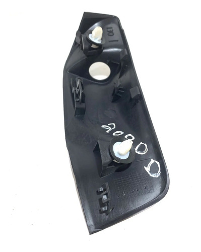 Acabamento Interno Retrovisor Direito Peugeot 208 2013a2019 Preto - Imagem 4