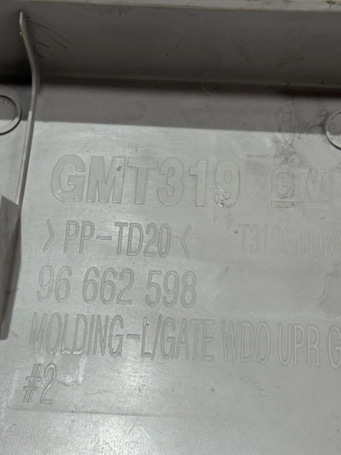 Acabamento Interno Porta Malas Gm Captiva 2008 A 2012 Orig - Imagem 10