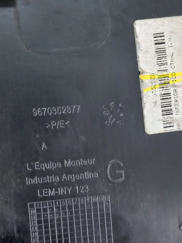 Acabamento Int Coluna Central Lado Esquerdo Peugeot 408 2012 - Imagem 7