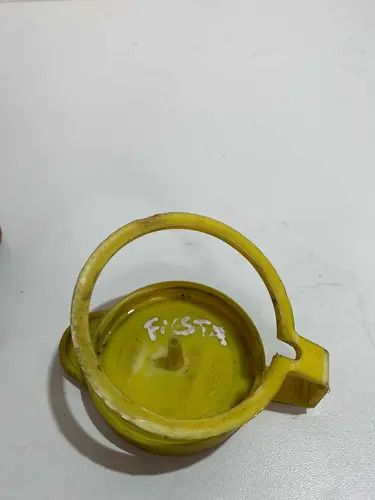Tampa Reservatório Pára-brisa Ford Fiesta 2007 - 2013 Orig Amarelo - Imagem 2