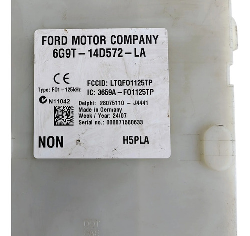 Modulo Bsi Land Rover Freelander 2 6g9t-14d572-la Ford - Imagem 2