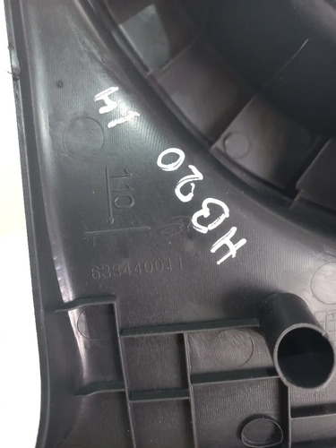 Acabamento Int Soleira Traseira Direita Hyundai Hb20 2014 Preto - Imagem 6
