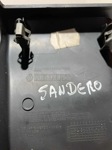 Moldura Acabamento Painel Renault Sandero 2010 681042650r - Imagem 5