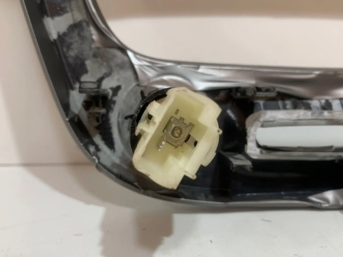 Moldura Painel Rádio Renault Fluence 2010 2013 Detalhe Cinza - Imagem 4
