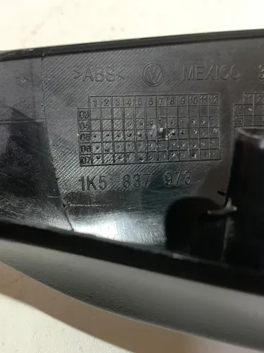 Acabamento Interno Retrovisor Esquerdo Jetta 2007 A 2010 - Imagem 3