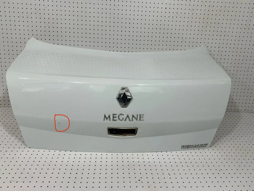 Tampa Traseira Porta Malas Megane Sedan 2006 A 2013 Detalhe - Imagem 6