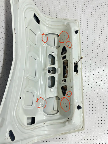 Tampa Traseira Porta Malas Megane Sedan 2006 A 2013 Detalhe - Imagem 7