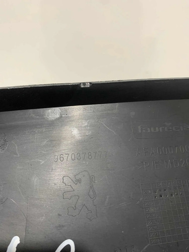 Acabamento Lateral Painel Direito Peugeot 408 2013 Original Preto - Imagem 3
