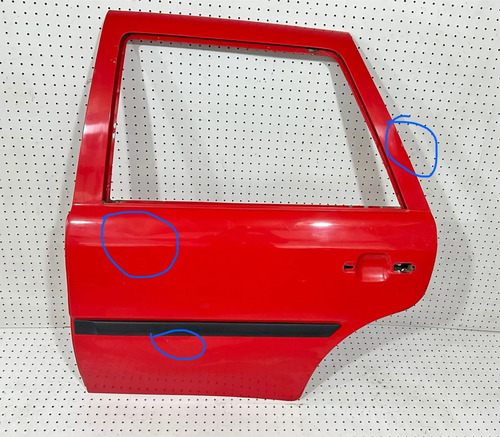 Porta Traseira Esquerda Vw Gol G4 2006 A 2012 - Imagem 6