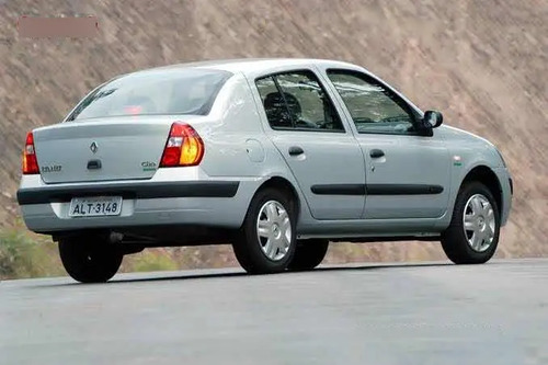 Guia Esquerdo Pára-choque Traseiro Renault Clio 2003 - 2009 - Imagem 2