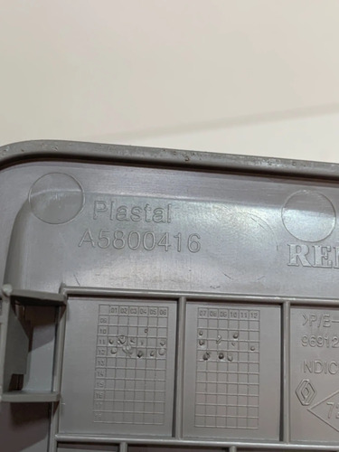 Porta Copo Objetos Console Renault Fluence 2011 2013 - Imagem 4