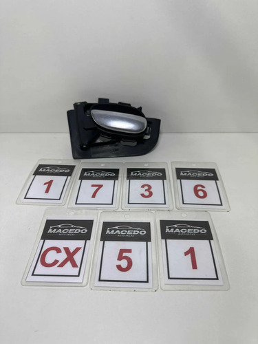 Maçaneta Interna L/esquerdo Peugeot 206/207 Cod:(9623698477) - Imagem 5