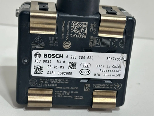 Módulo Radar Byd Song Plus 2023 A 2024 Usado 39k74854 - Imagem 4