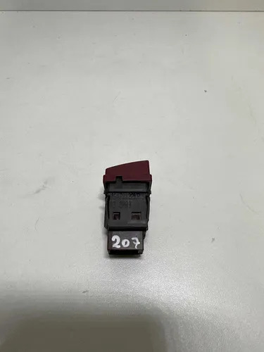 Interruptor Bato Pisca Alerta Peugeot 207 Usado Original... - Imagem 3