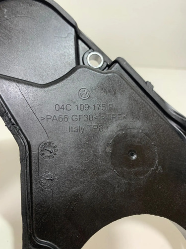 Capa Correia Dentada Vw Virtus 1.6 16v 2018 Automático  Preto - Imagem 4
