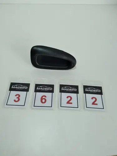 Puxador Porta Peugeot 206 207 Dianteira Direito Cod:96293259 Preto - Imagem 3