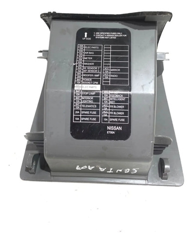Porta Objetos Nissan Sentra 2007 2012 Cinza - Imagem 2
