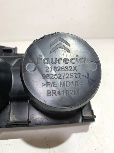 Porta Copos Console Central Citröen C4 Cactus 2019 A 2023 Preto - Imagem 2