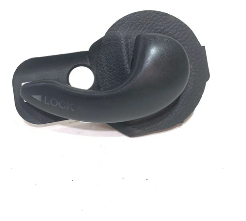 Maçaneta Interna Dianteira Direita Fiat Palio 2003 A 2010 Preto Dianteira