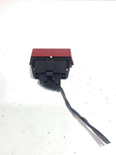 Botão Pisca Alerta Fiat Stilo 2005 A 2010 Obs Vermelho - Imagem 3