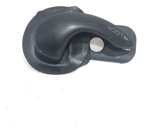 Maçaneta Interna Traseira Direita Fiat Palio 2003 A 2010 Preto Traseira - Imagem 2