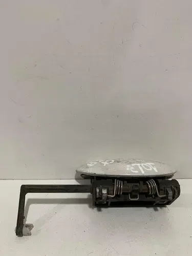 Maçaneta Externa Dianteiro Esquerda Peugeot 206 - 207 Orig Branco Dianteira - Imagem 3
