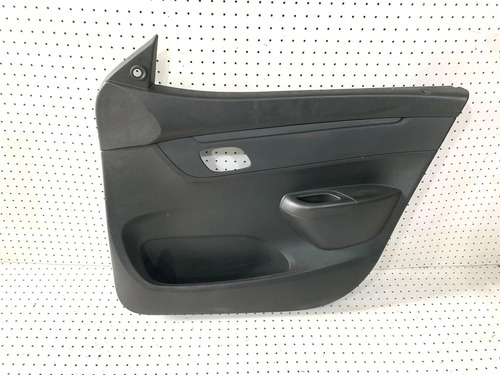 Forro Porta Dianteira Direita Renault Kwid 2018 A 2022 Preto - Imagem 1